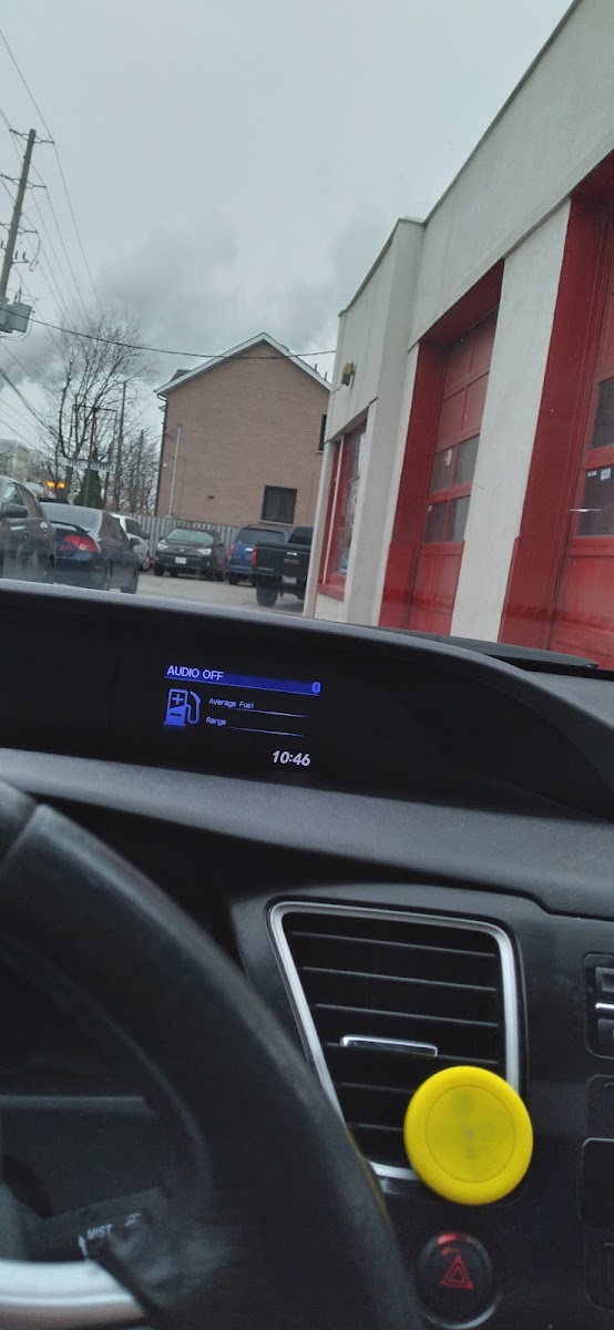 A view from inside the shop floor